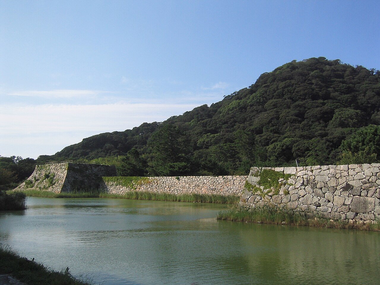 Hagi Castle in Japan