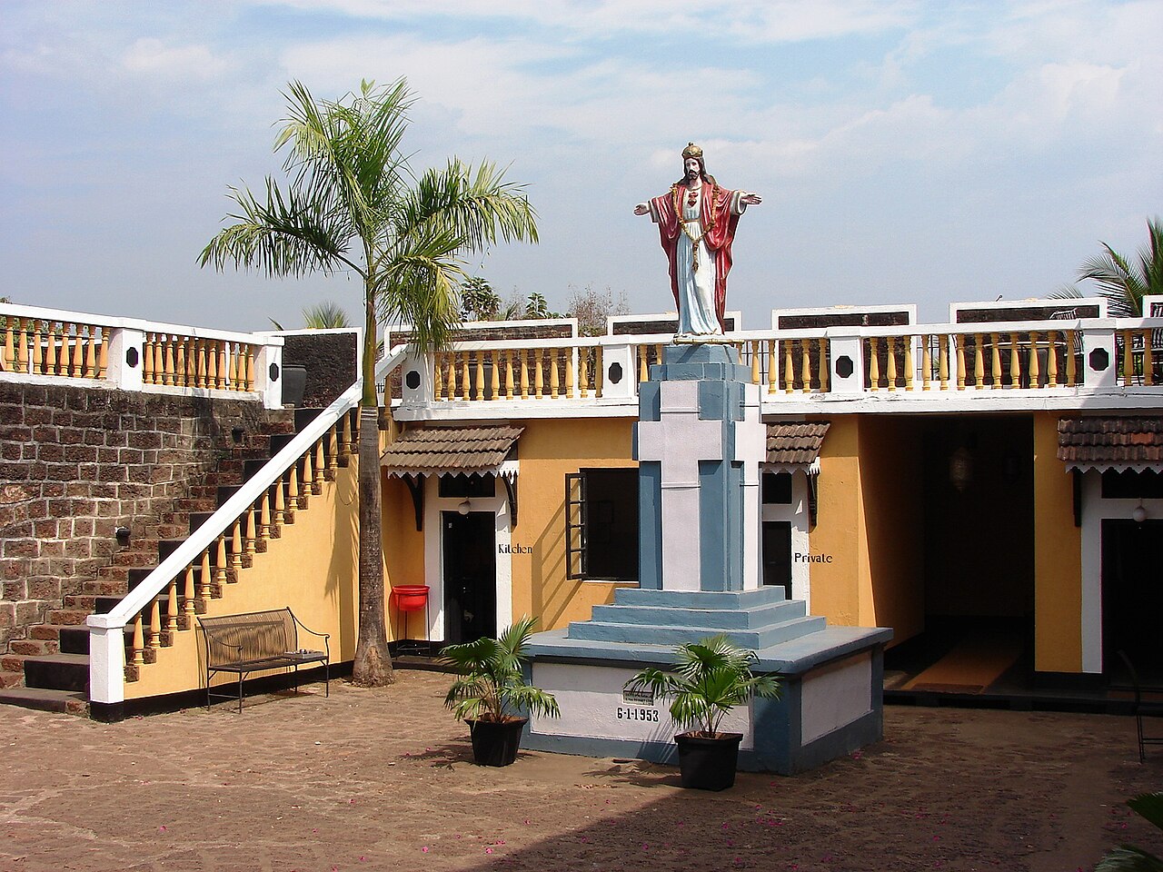 Fort Tiracol в Індії