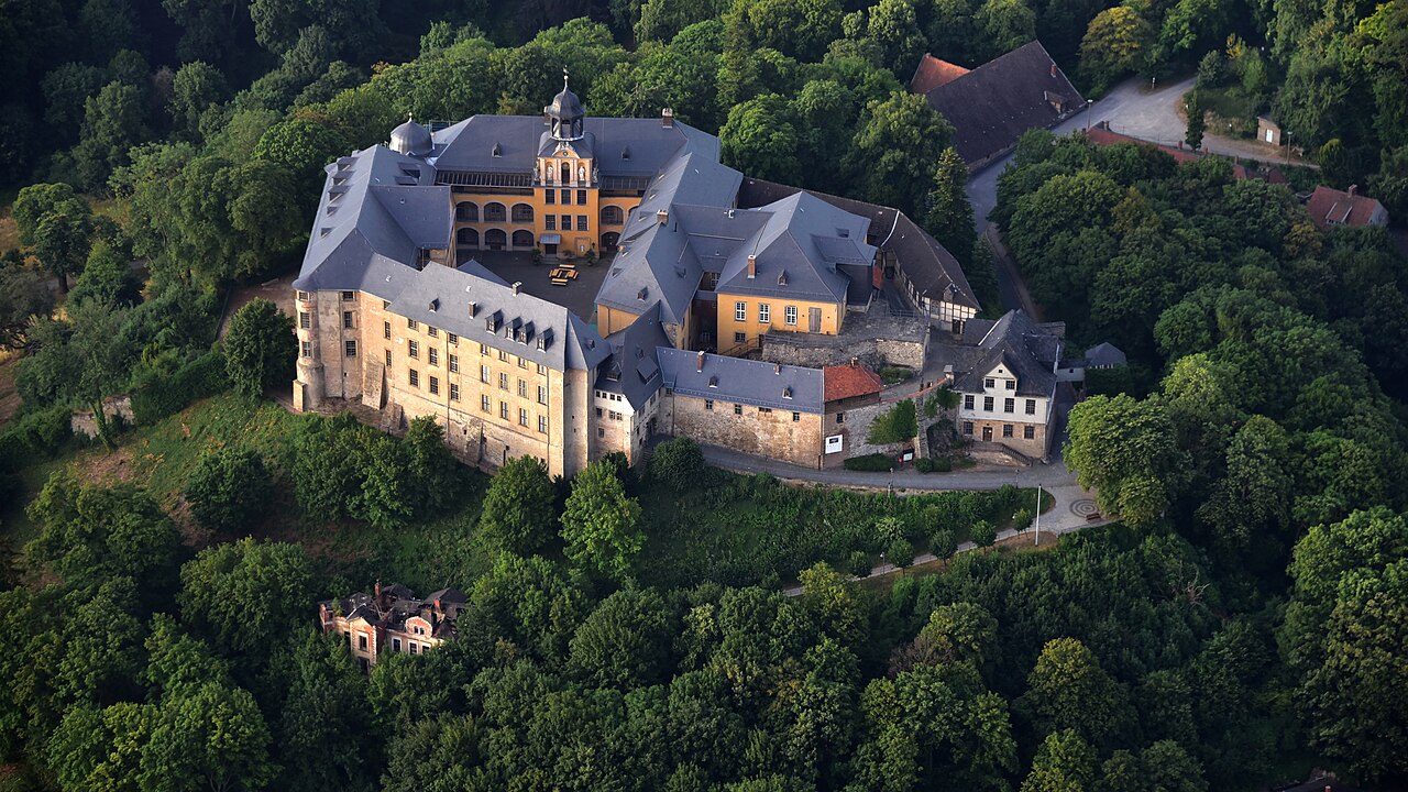 Blankenburg Castle in Duitsland