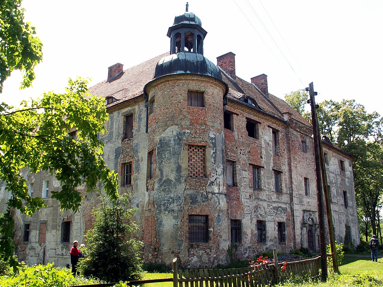 Broniszów Castle in Poland