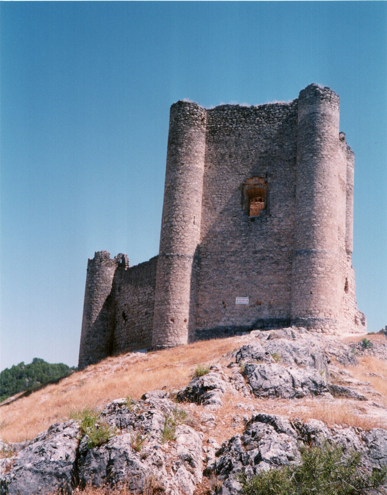 Castle of Anguix in Spain