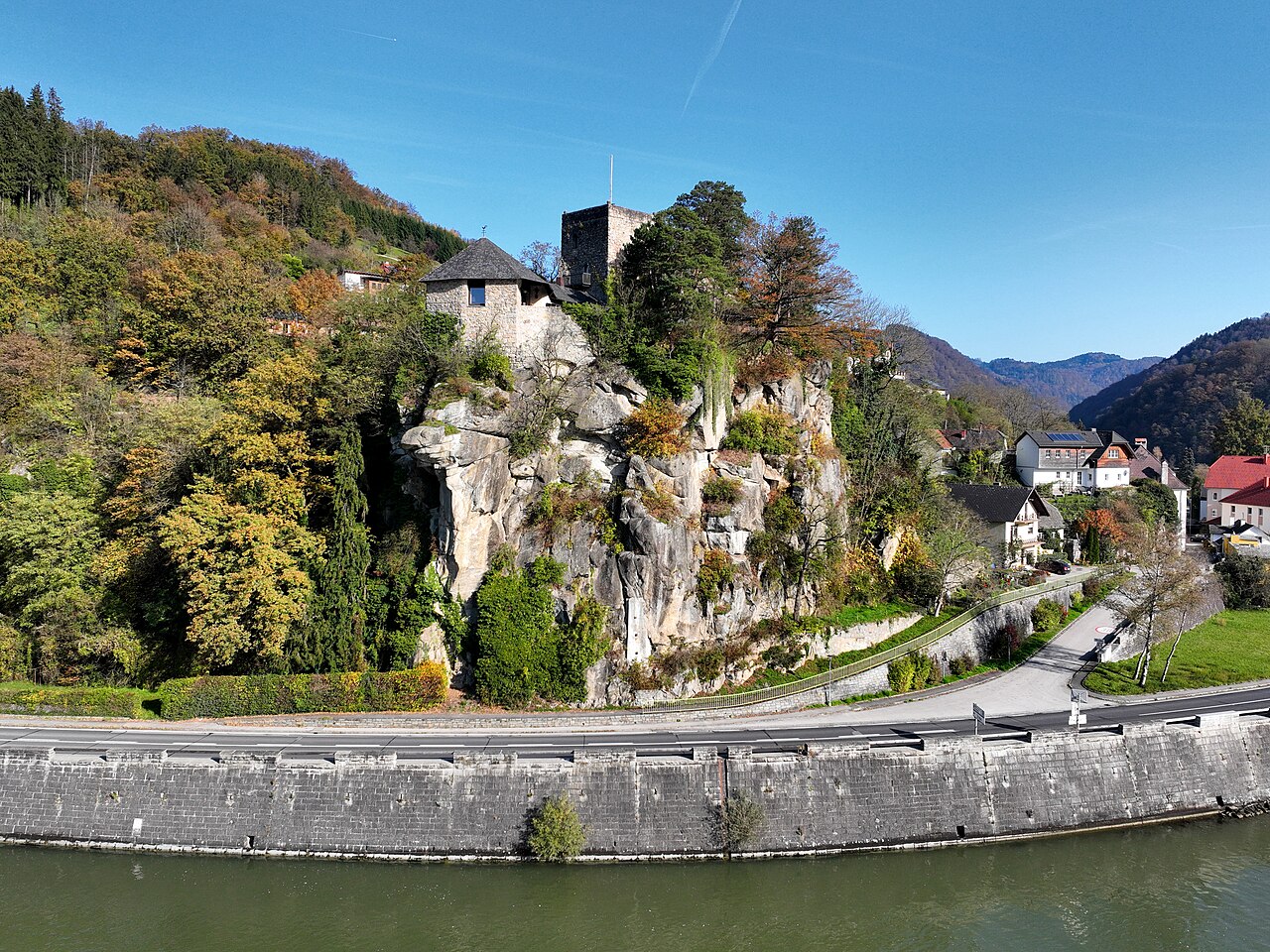 Burg Werfenstein in Austria