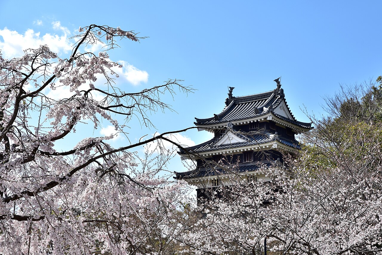 Nishio Castle in Japan