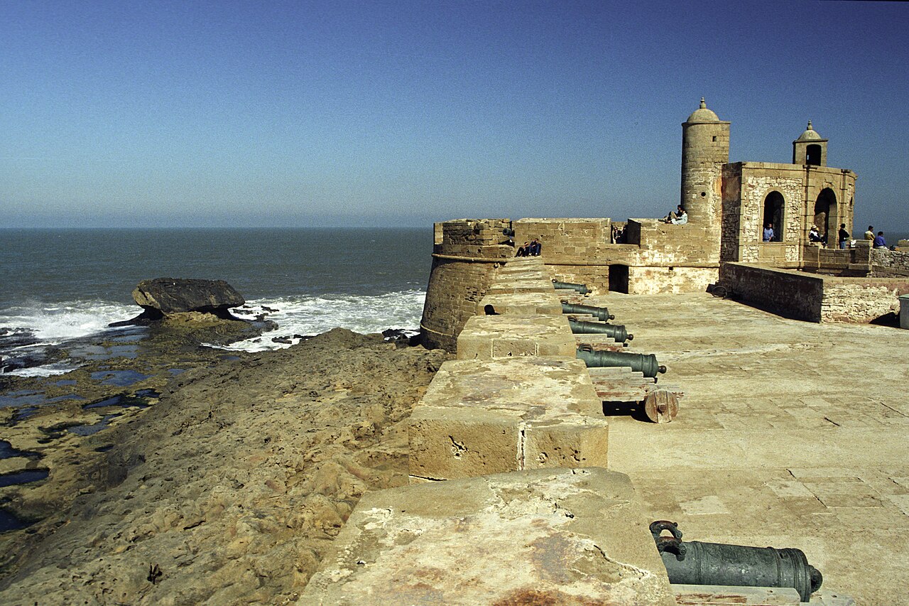 Sqala of Kasbah w Maroku