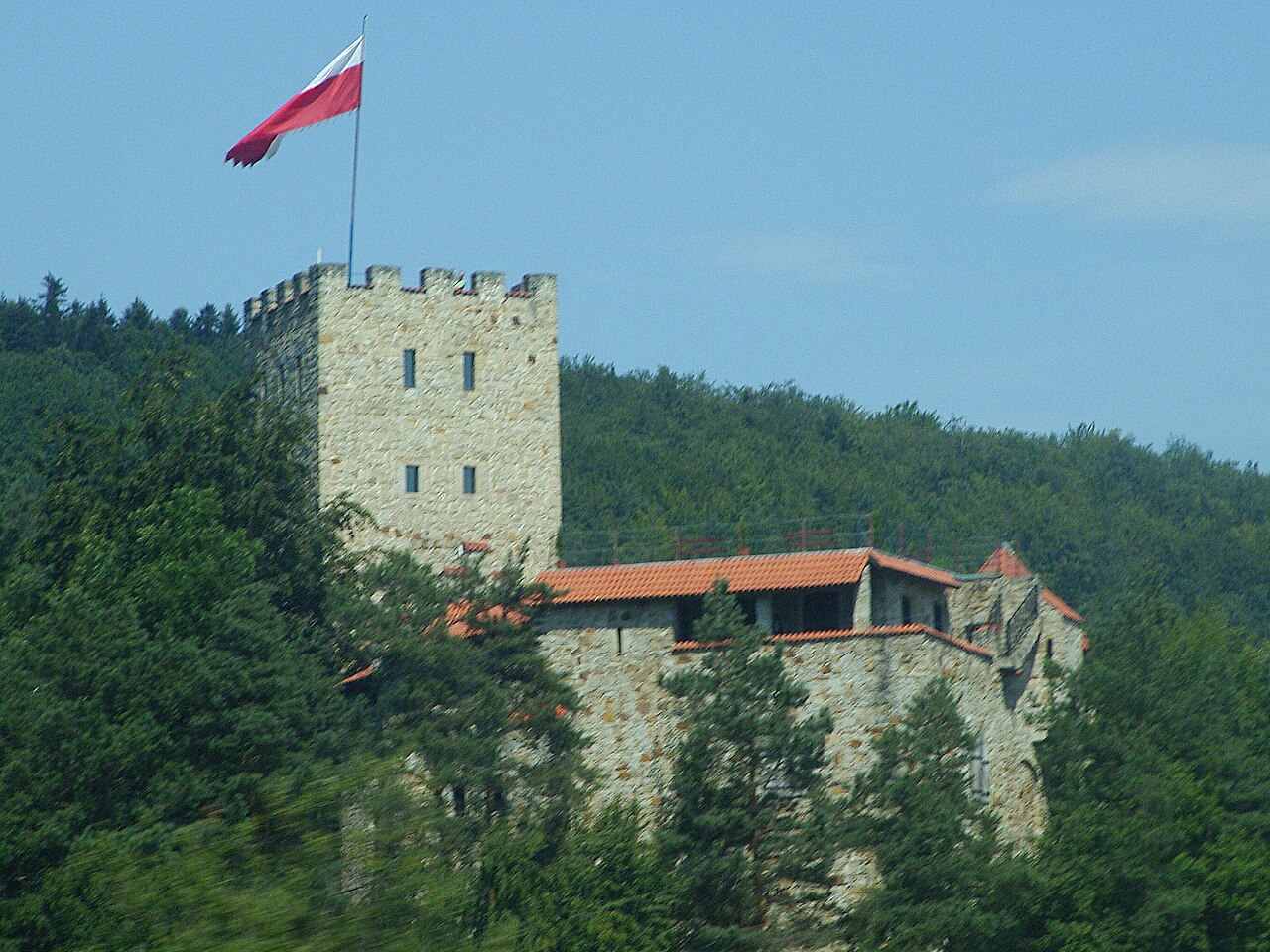 Burg Tropsztyn in Polen
