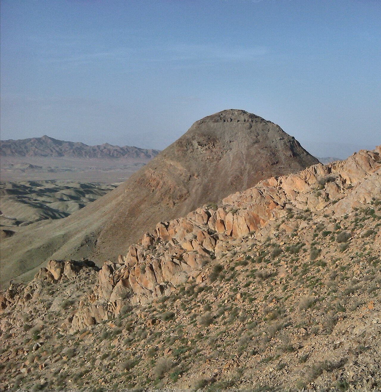 Kuh-e Zardan Castle in Iran