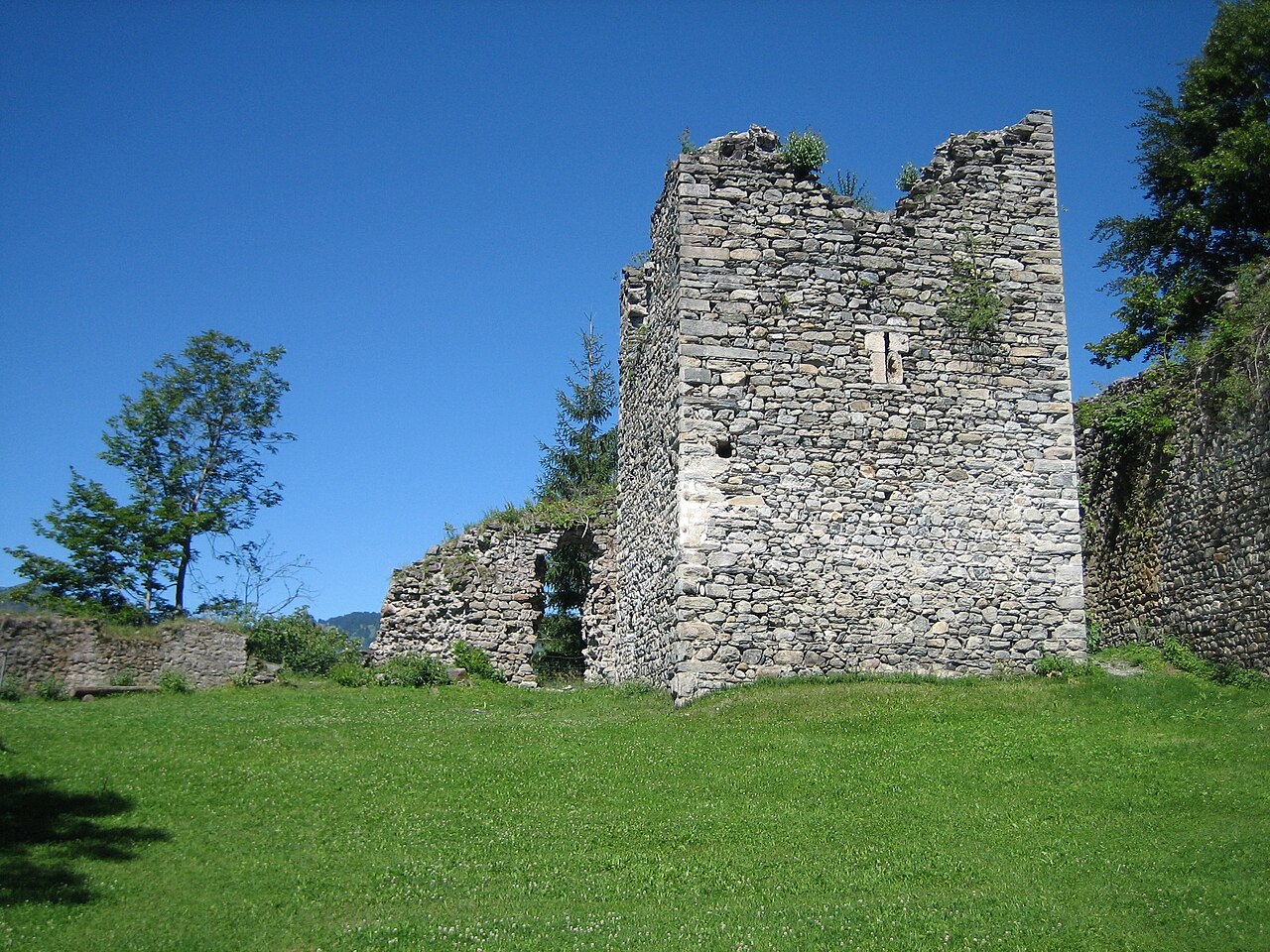 Castels Castle in Switzerland