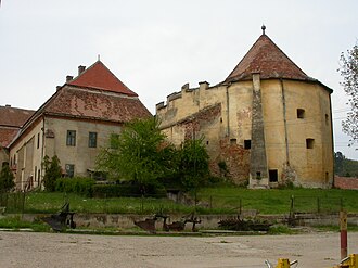 Apafi castle in Dumbrăveni