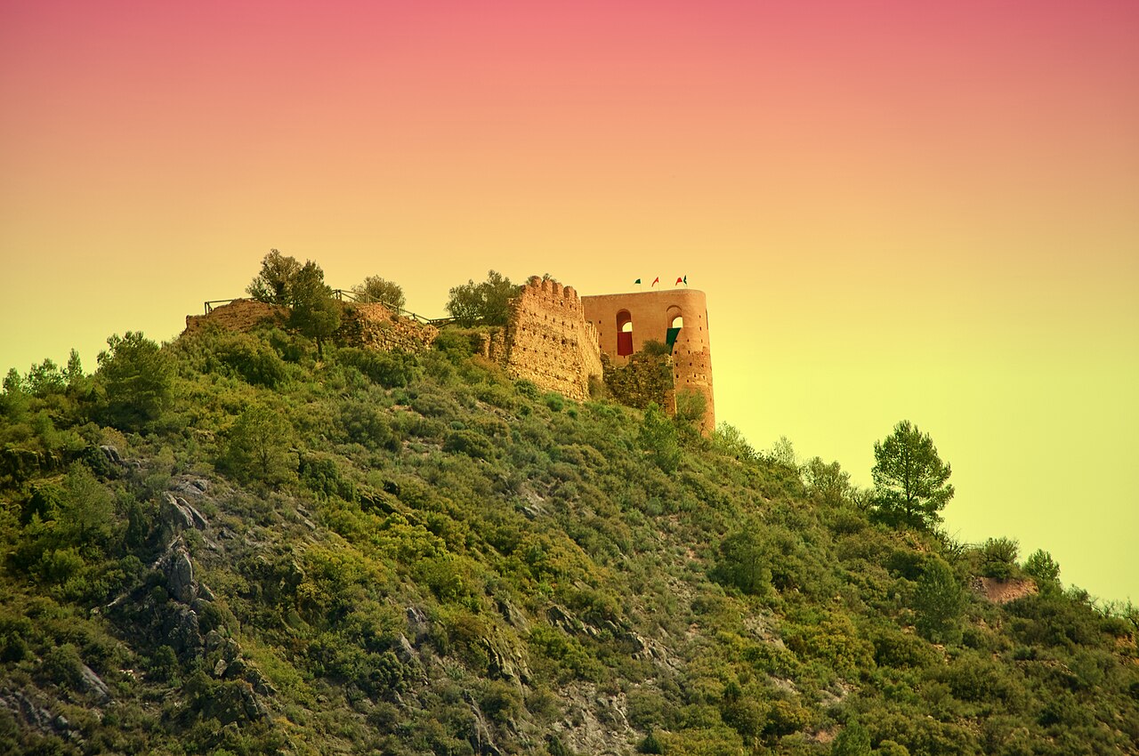 Castle of Alcúdia de Veo in Spain