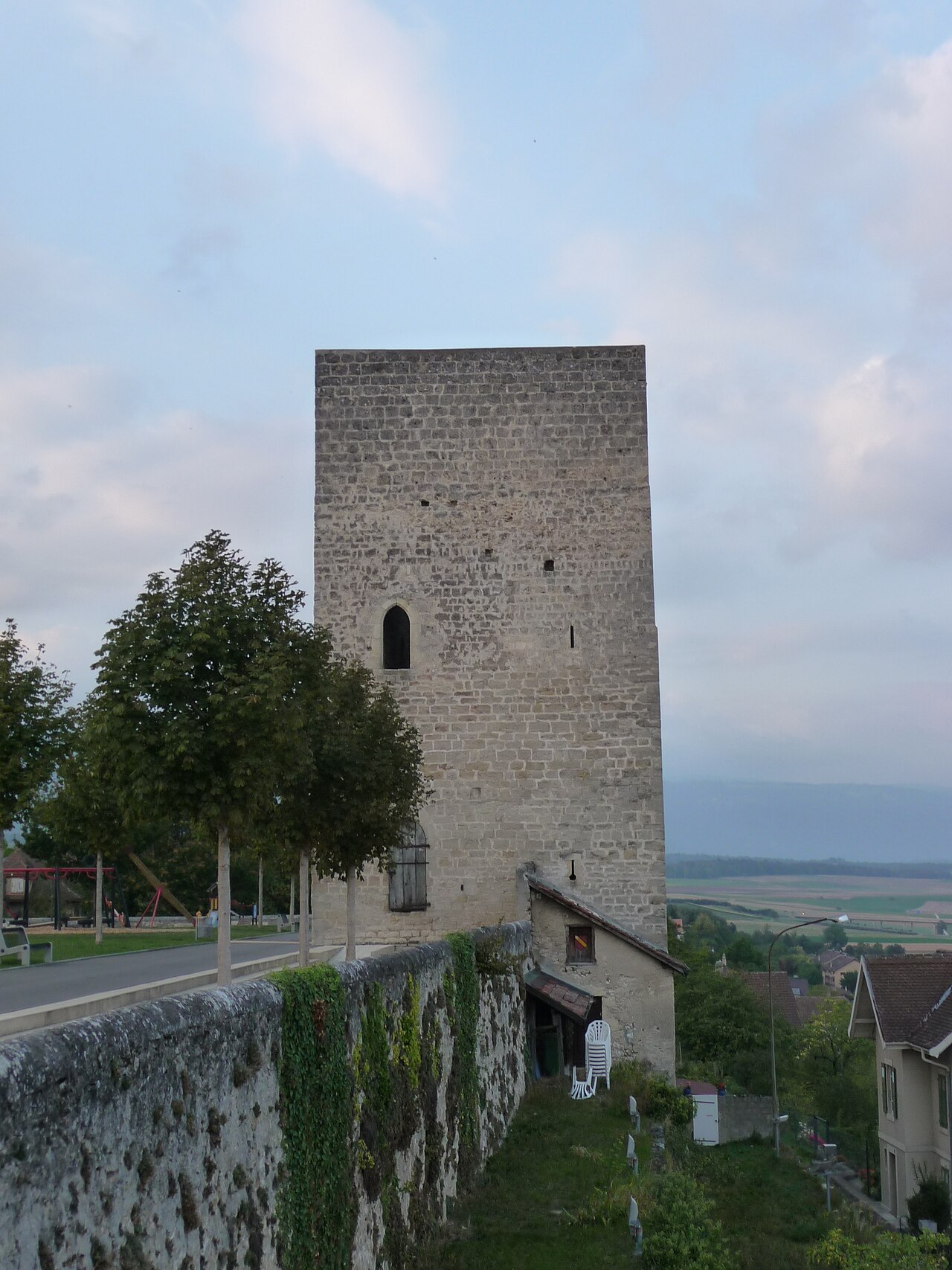 Orbe Castle in Switzerland