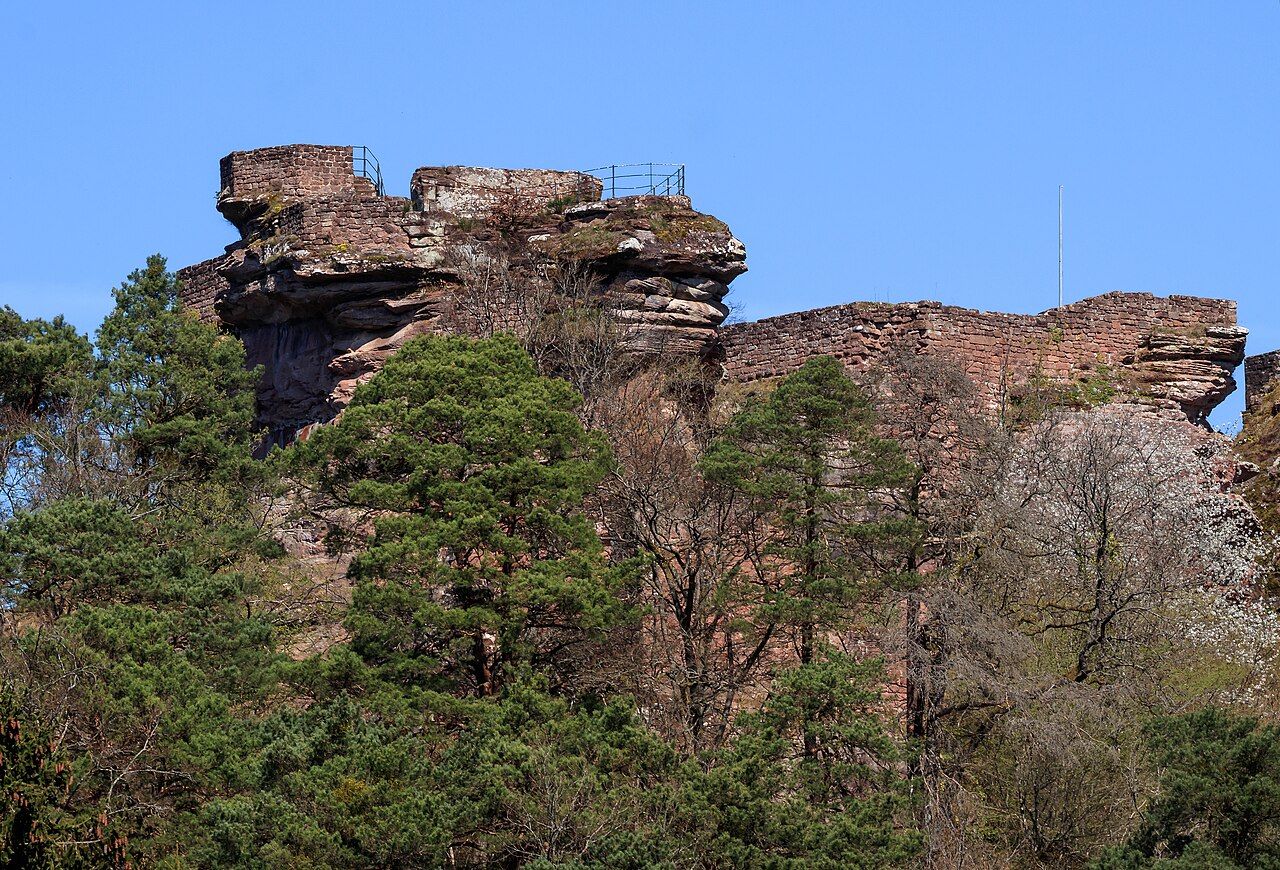 Castle Tanstein w Niemczech