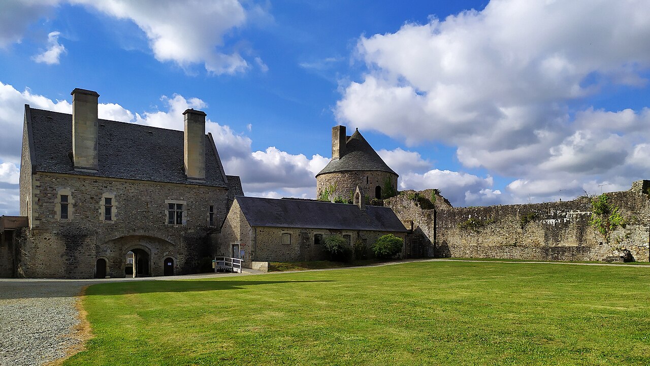 Château de Saint-Sauveur-le-Vicomte en Francia