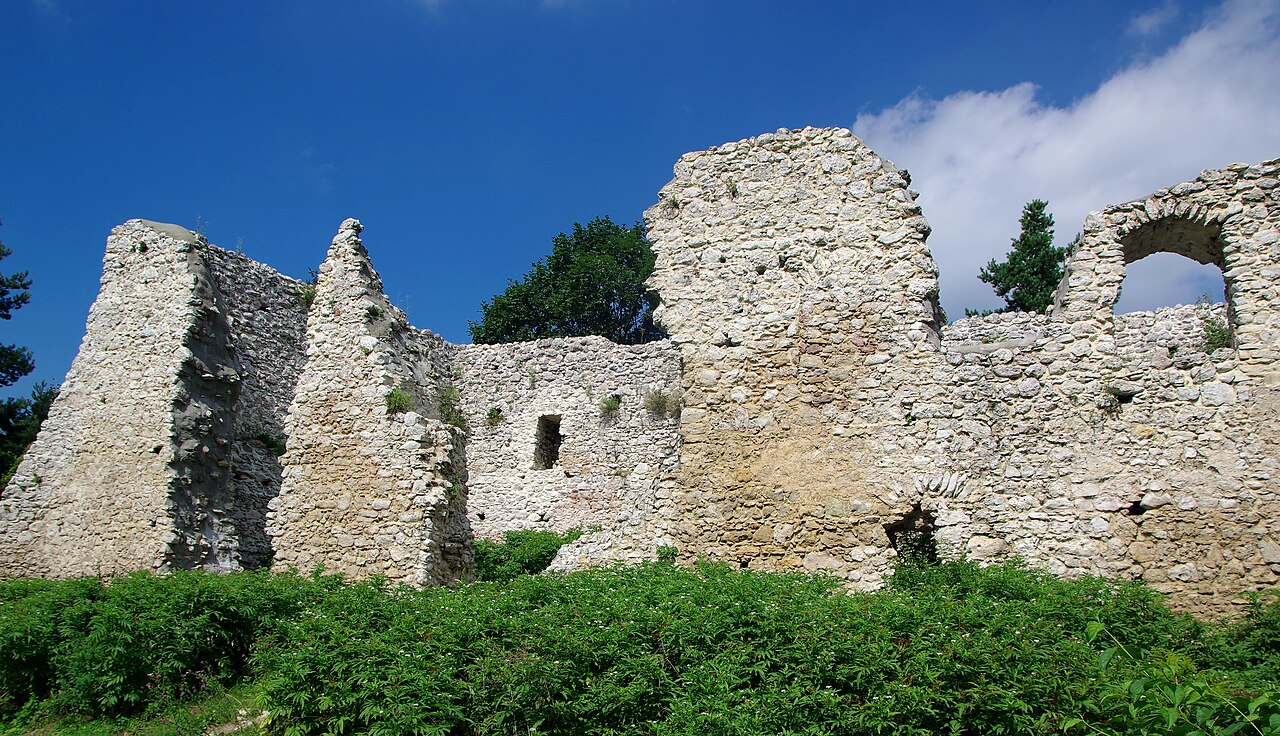Burg Bydlin in Polen