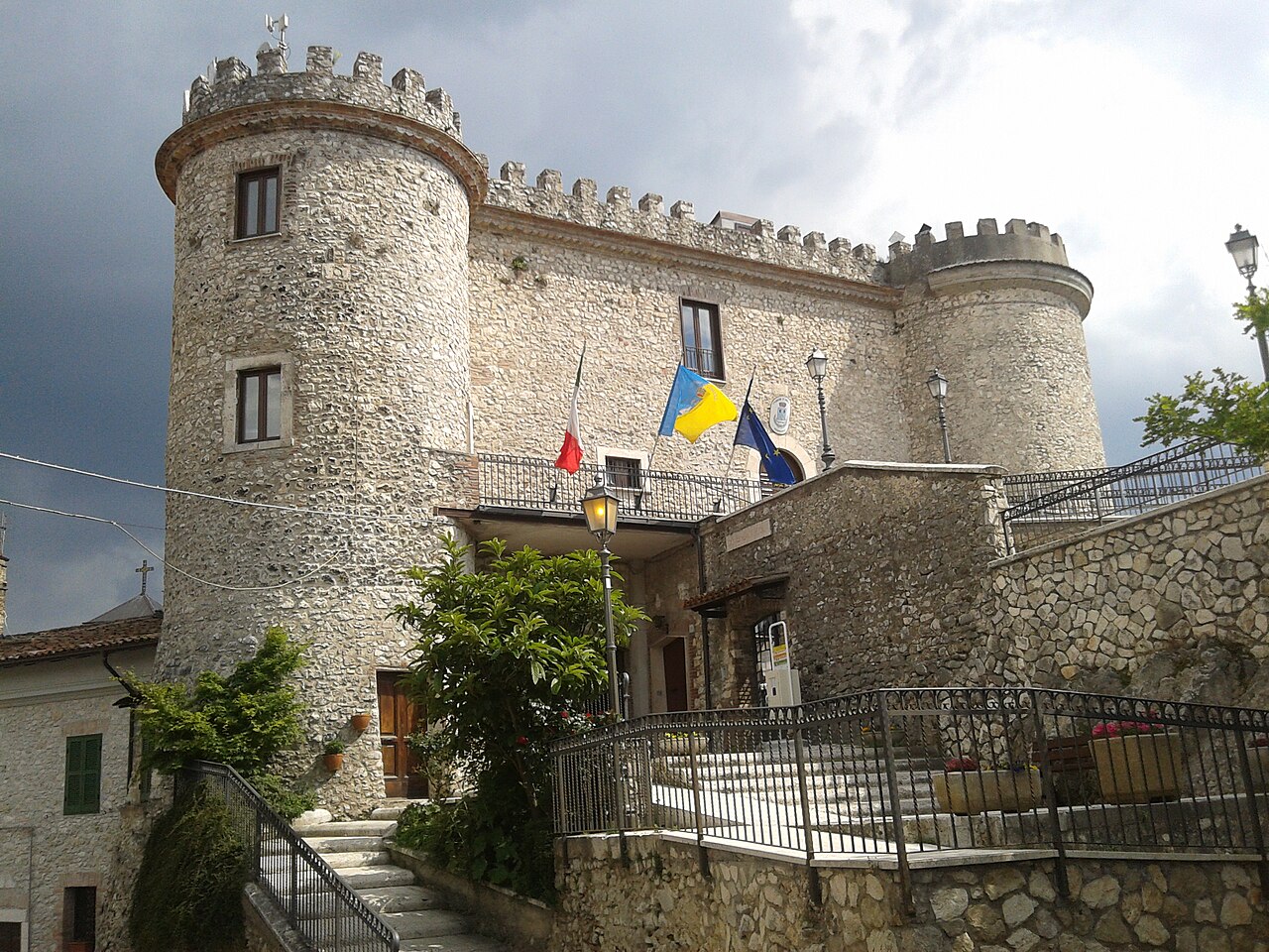 Castello di Oricola in Italy