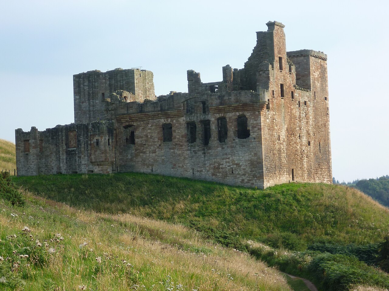 Crichton Castle in Schottland
