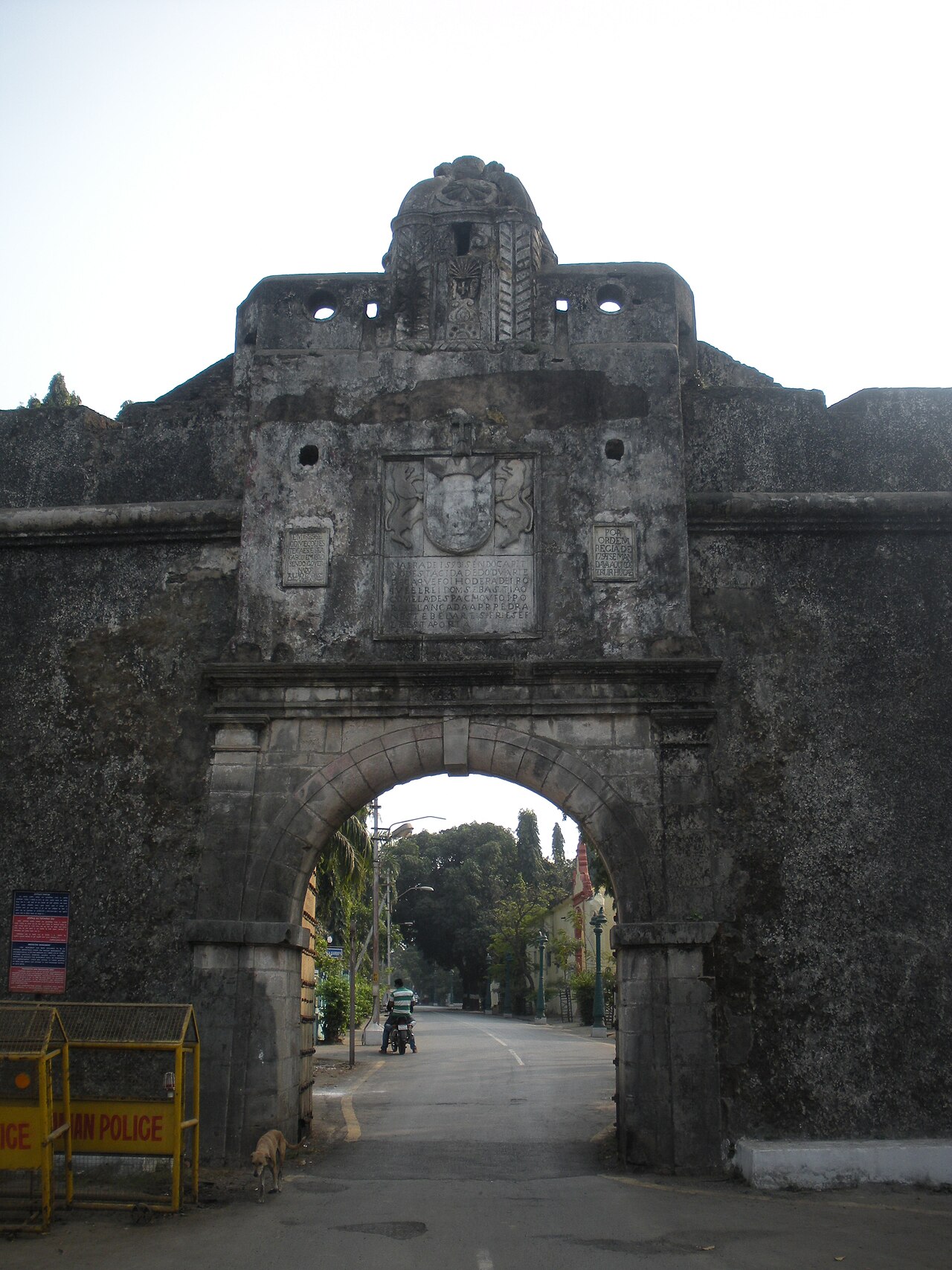 Moti Daman Fort in India