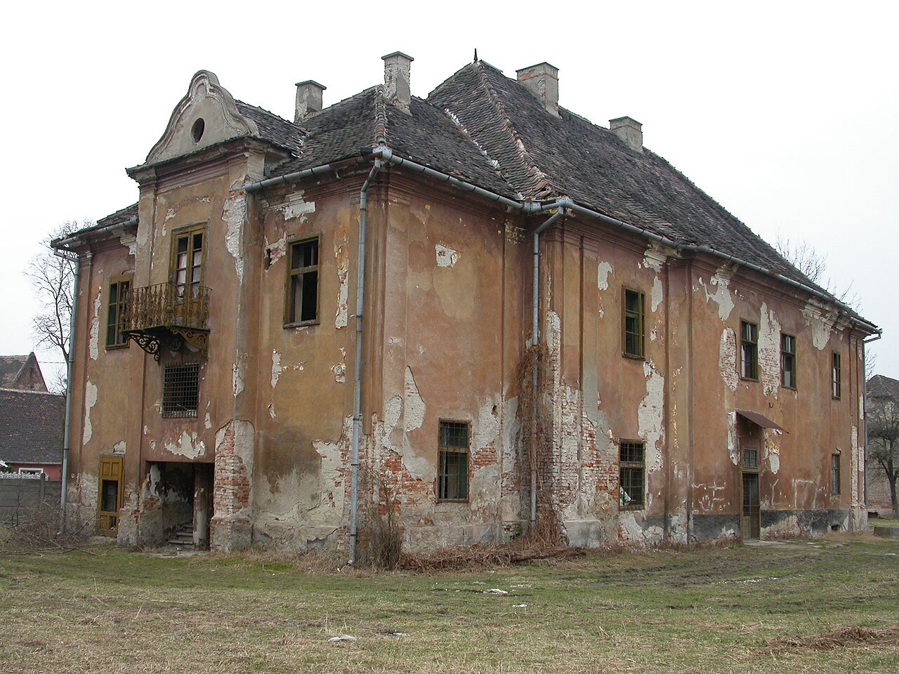 Brukenthal castle in Micăsasa w Rumunii