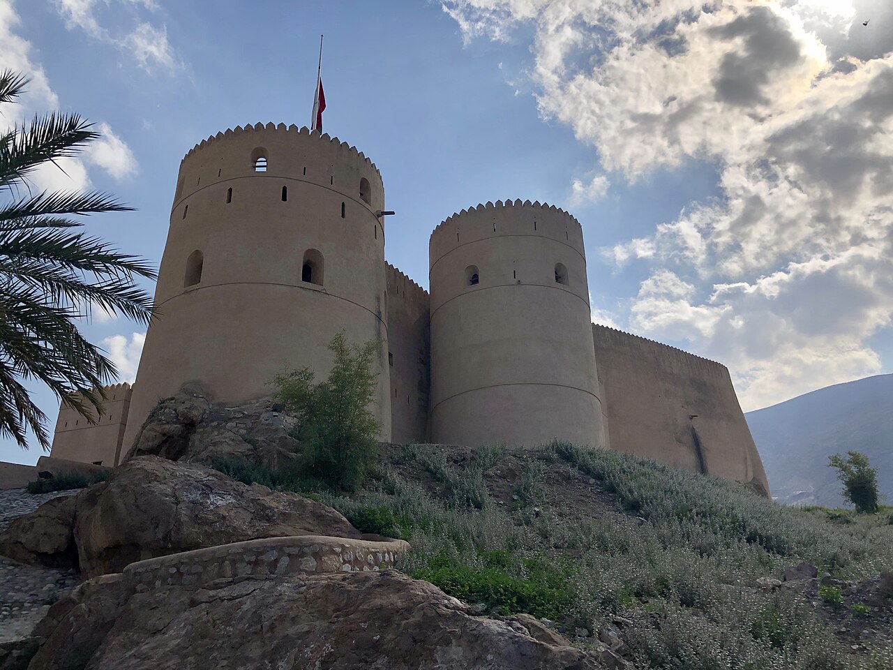 Rustaq Fort en Omán