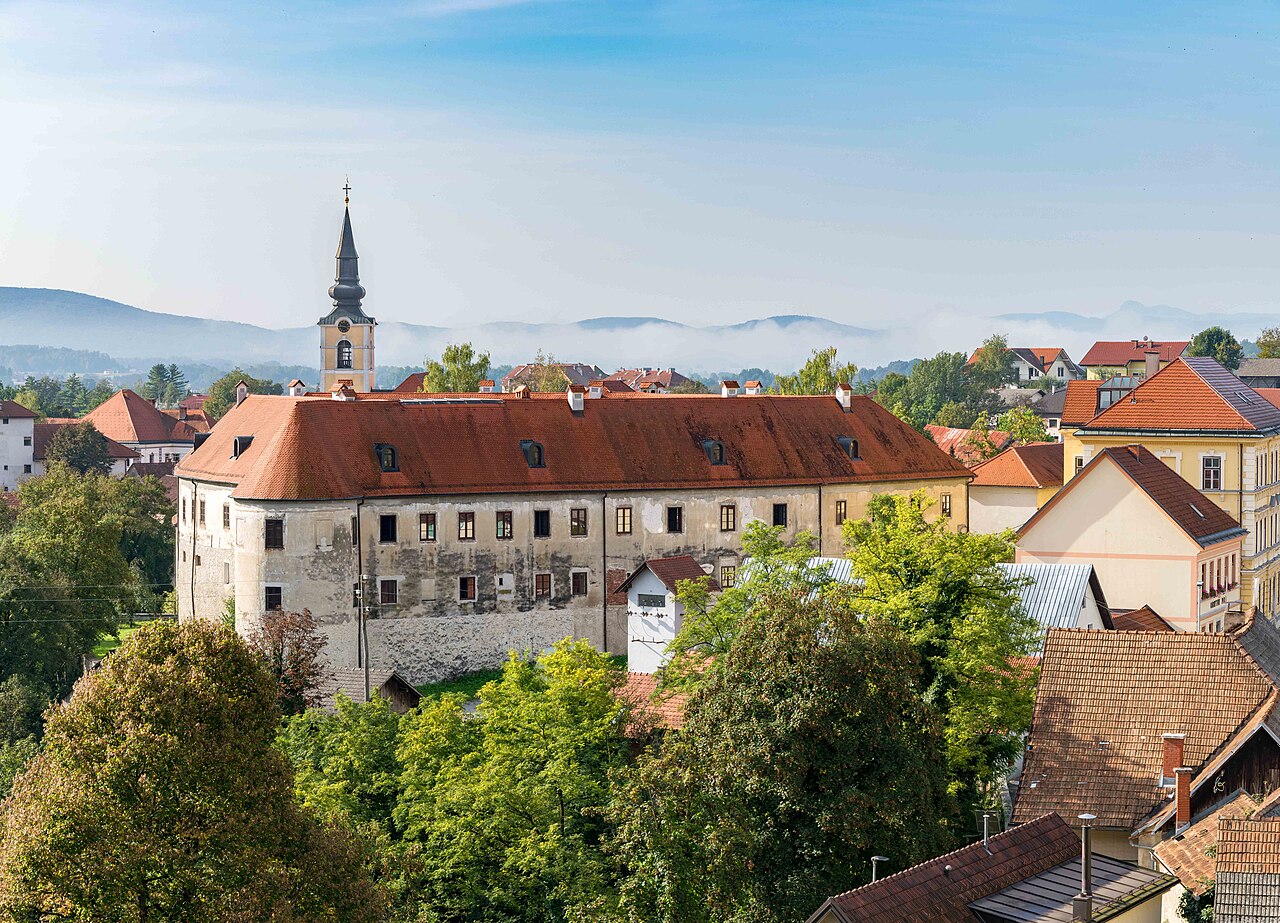Metlika Castle in Slovenia
