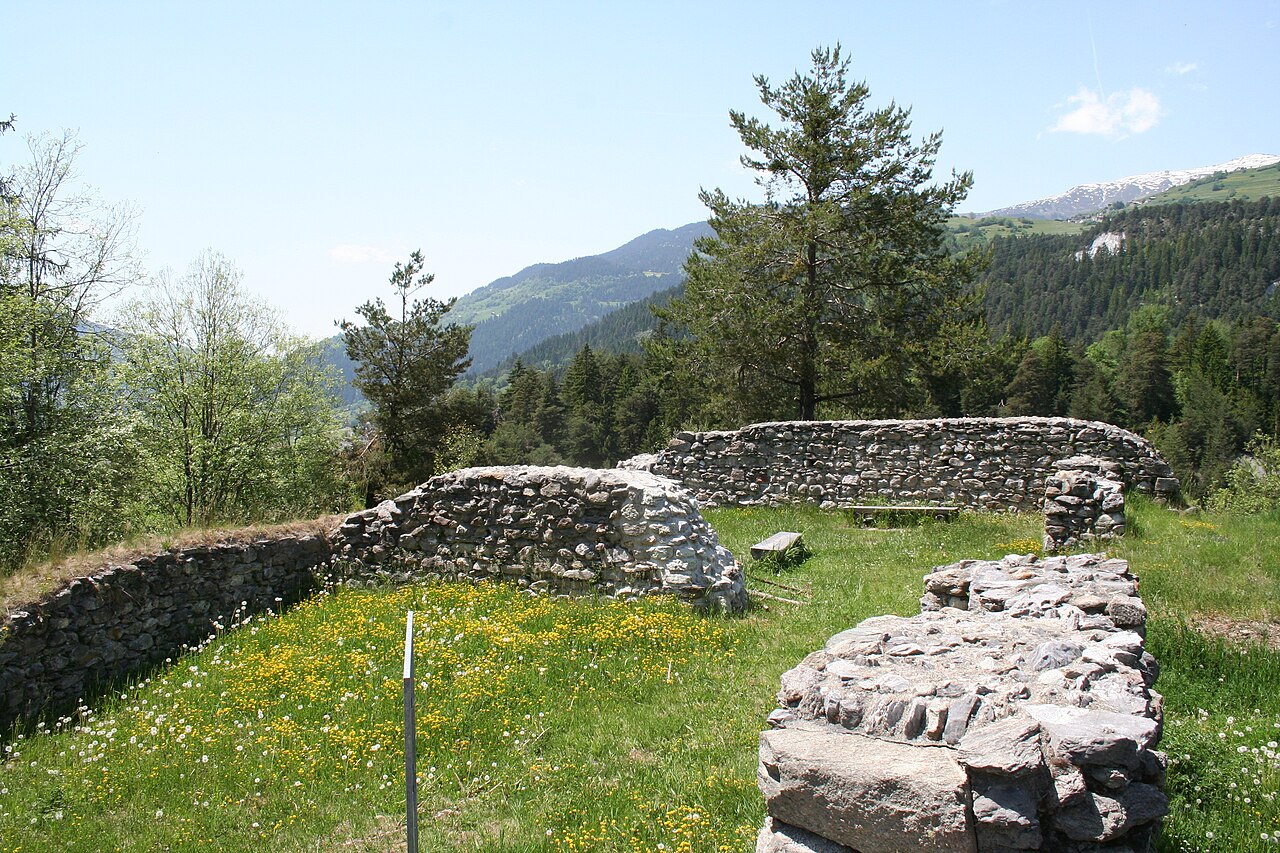 Burg Schiedberg in der Schweiz