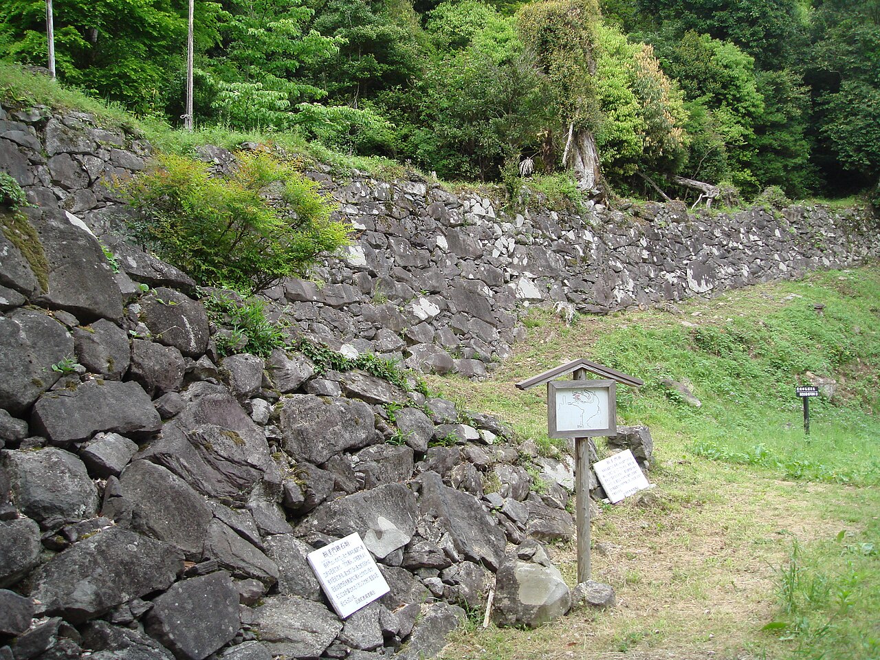 Tsunomure Castle w Japonii