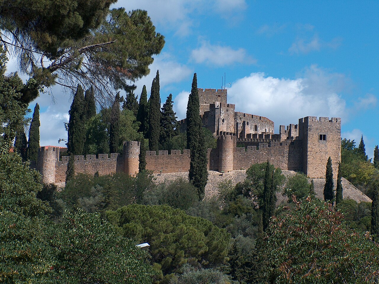 Castelo de Tomar in Portugal