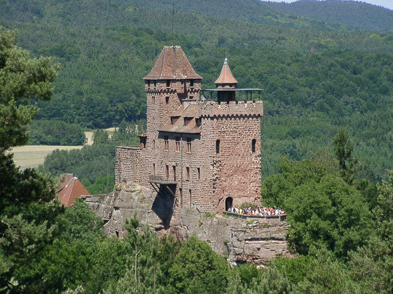 Berwartstein Castle in Germany