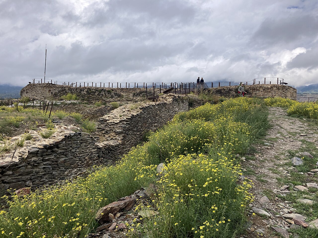 Castell de Llívia in Spain