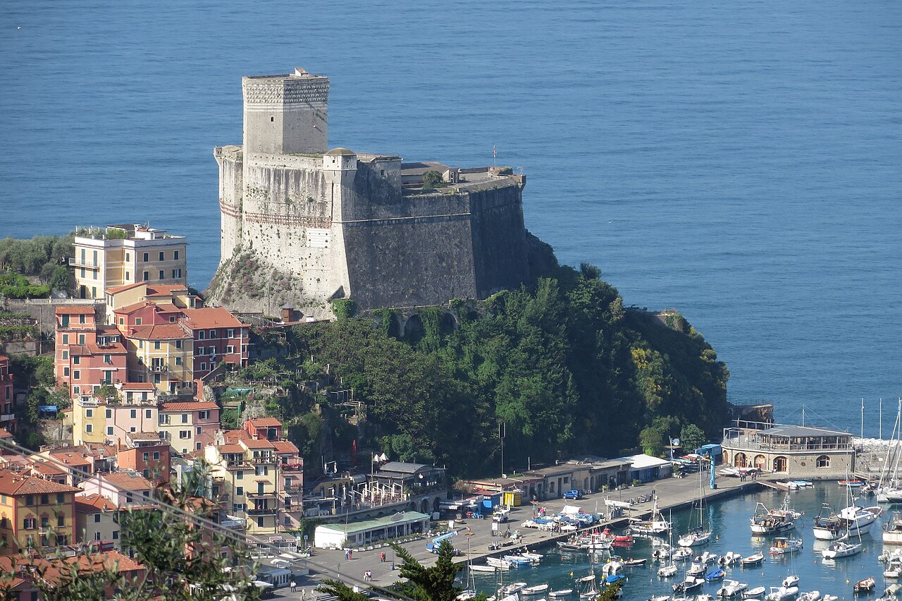 Festung von Lerici in Italien
