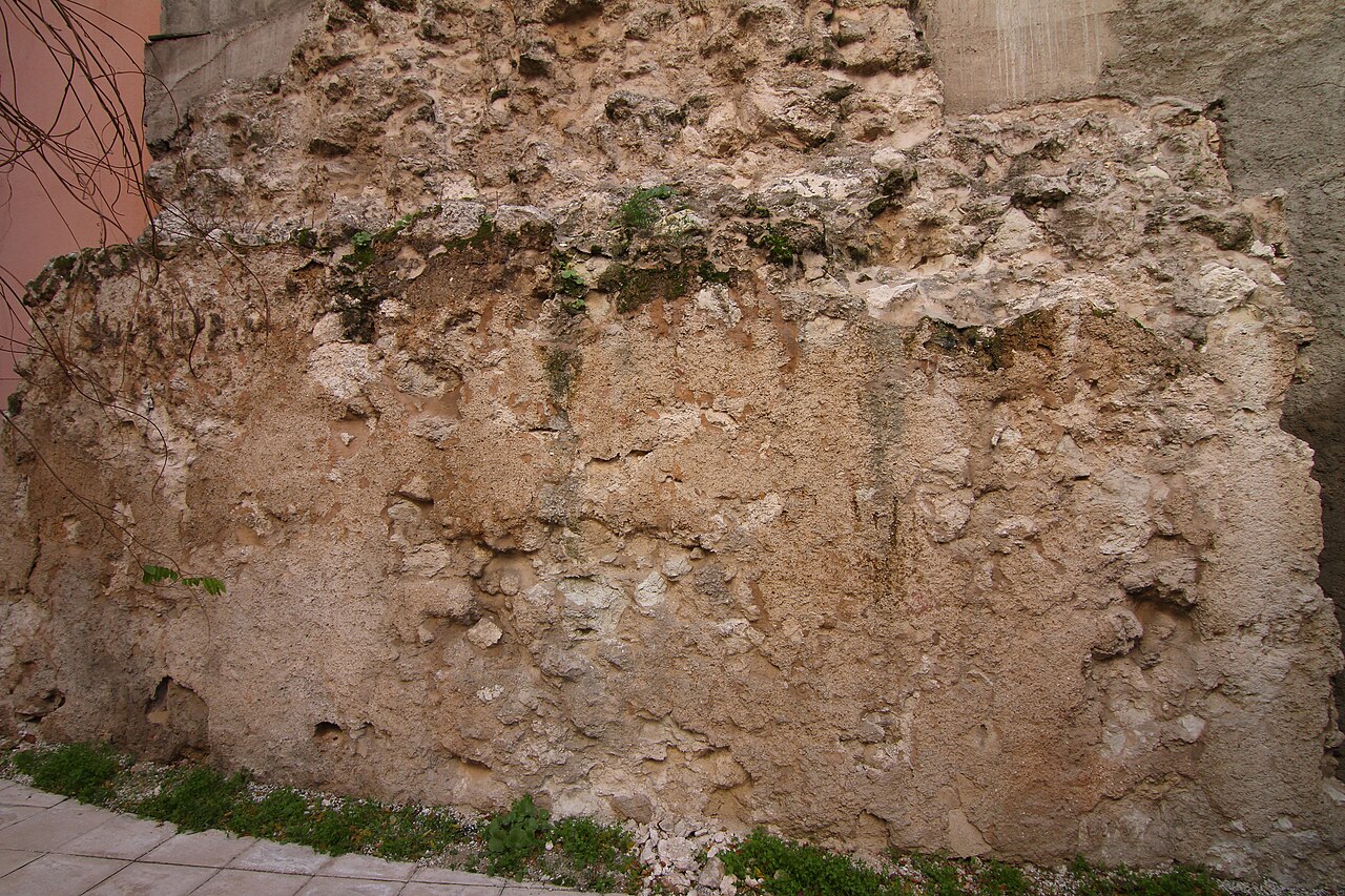 Christian Walls of Madrid in Spain