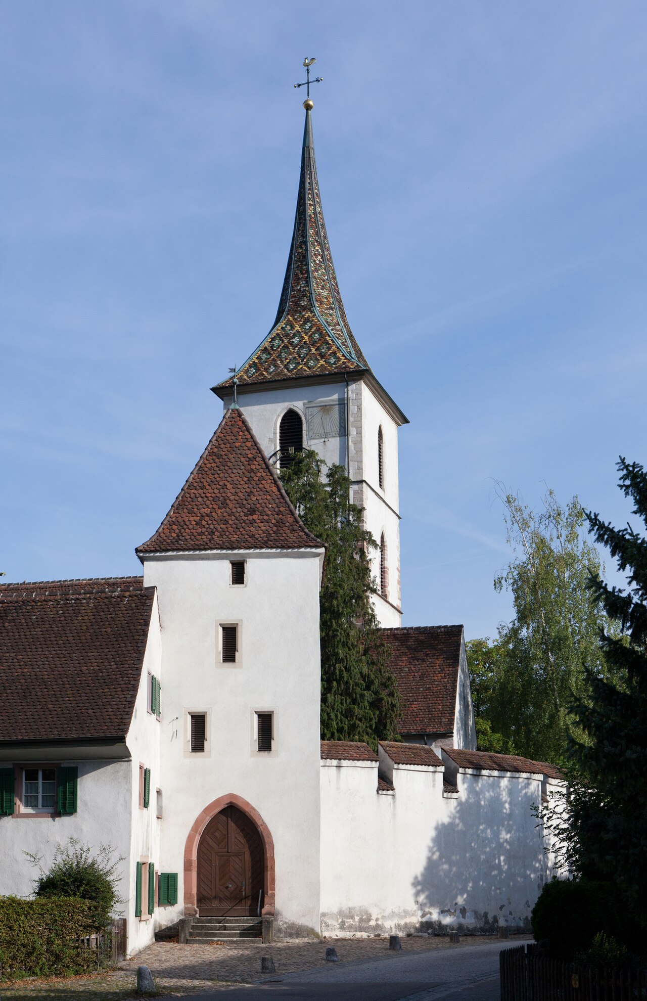 Fortified Church of St. Arbogast in Switzerland