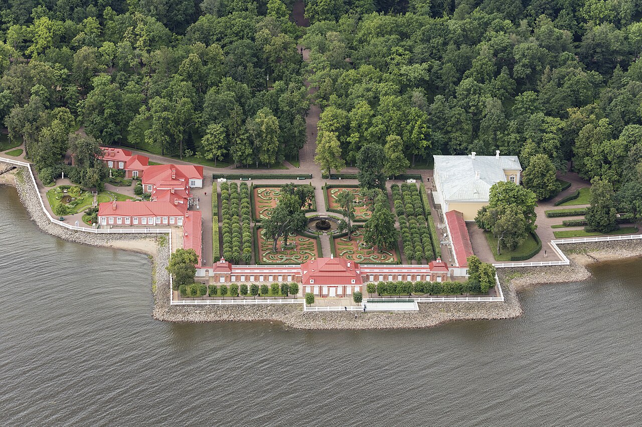 Monplaisir Palace in Russia