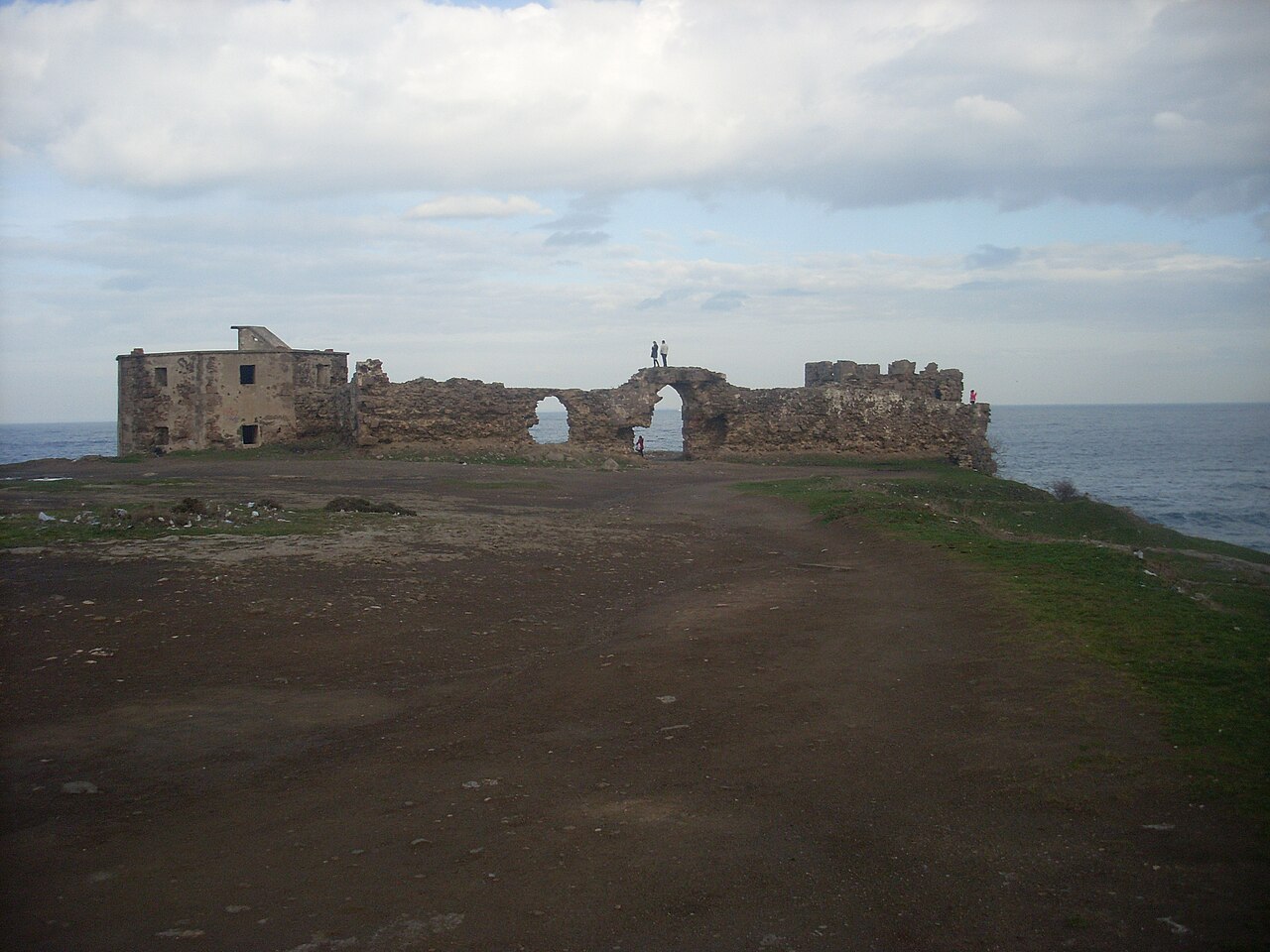 Rumelifeneri Castle in Turkije