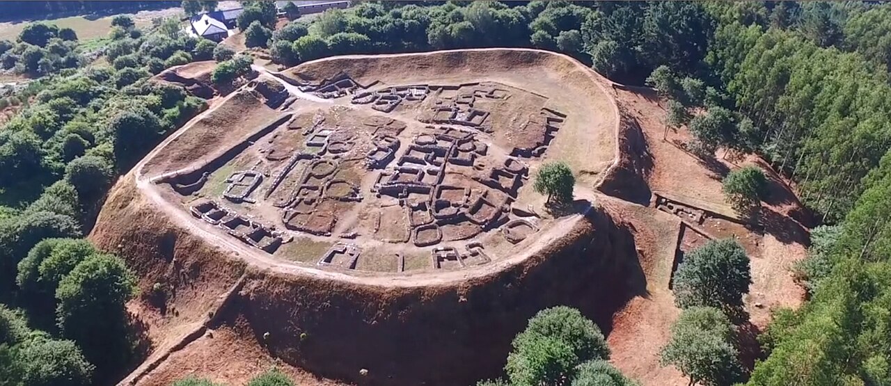 Castro of Viladonga in Spain
