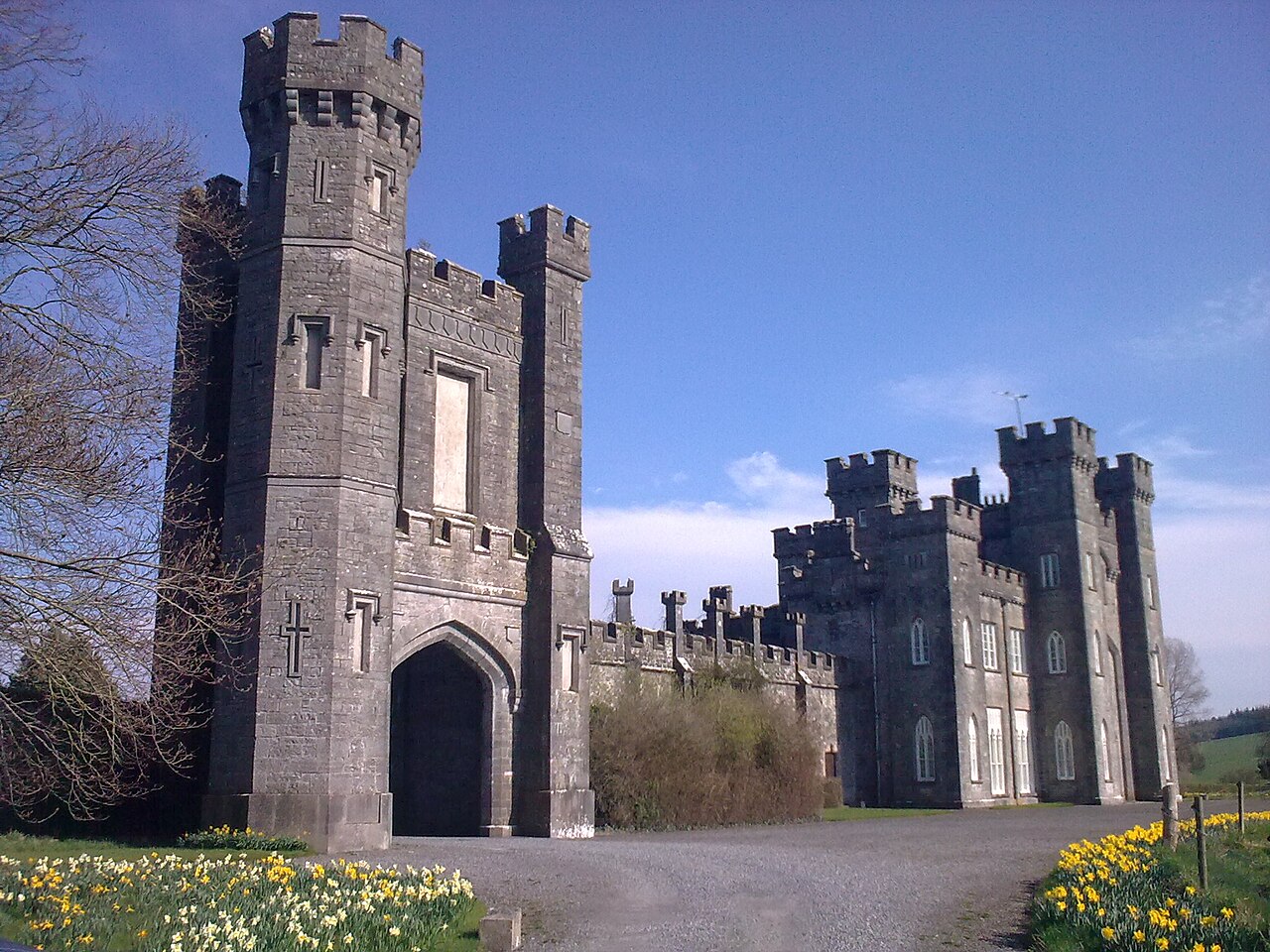 Knockdrin Castle in Ierland