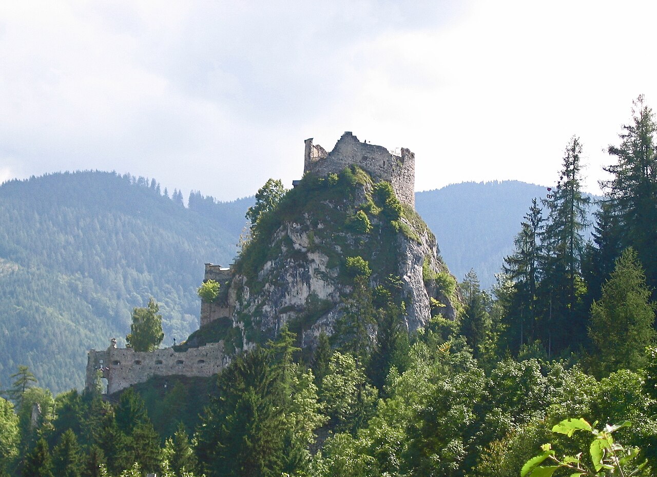 Burgruine Eppenstein in Oostenrijk