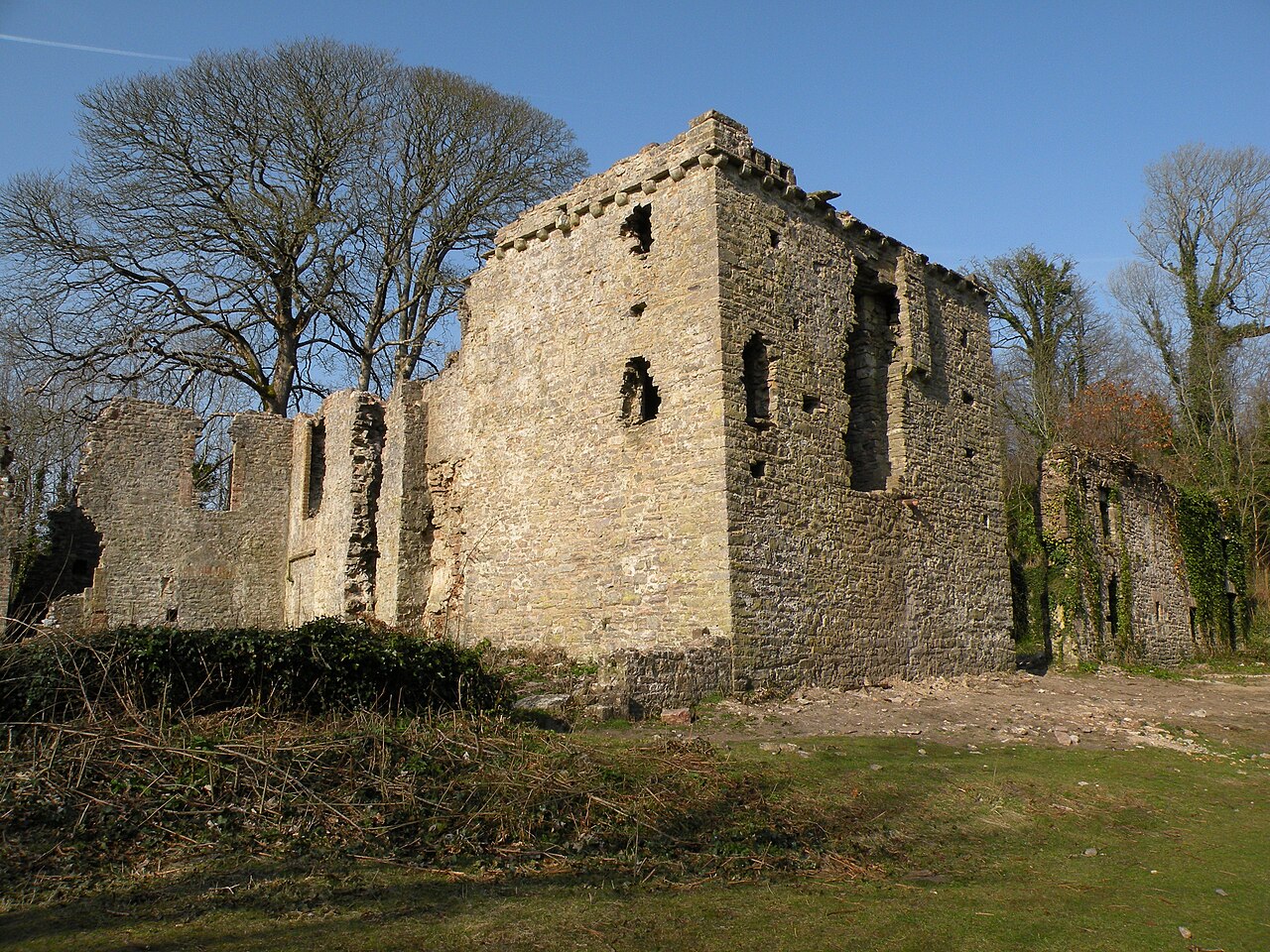 Candleston Castle（ウェールズ）