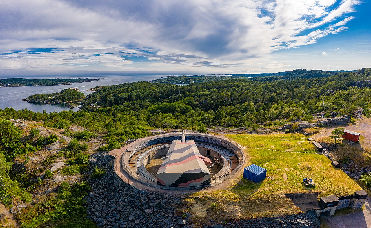 Kanonenmuseum Kristiansand in Norwegen