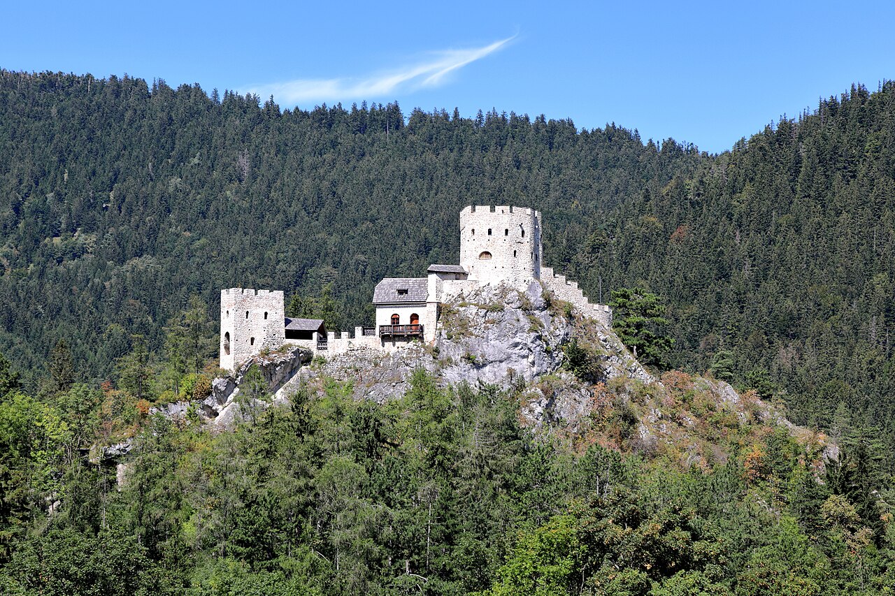 Burgruine Losenheim w Austrii