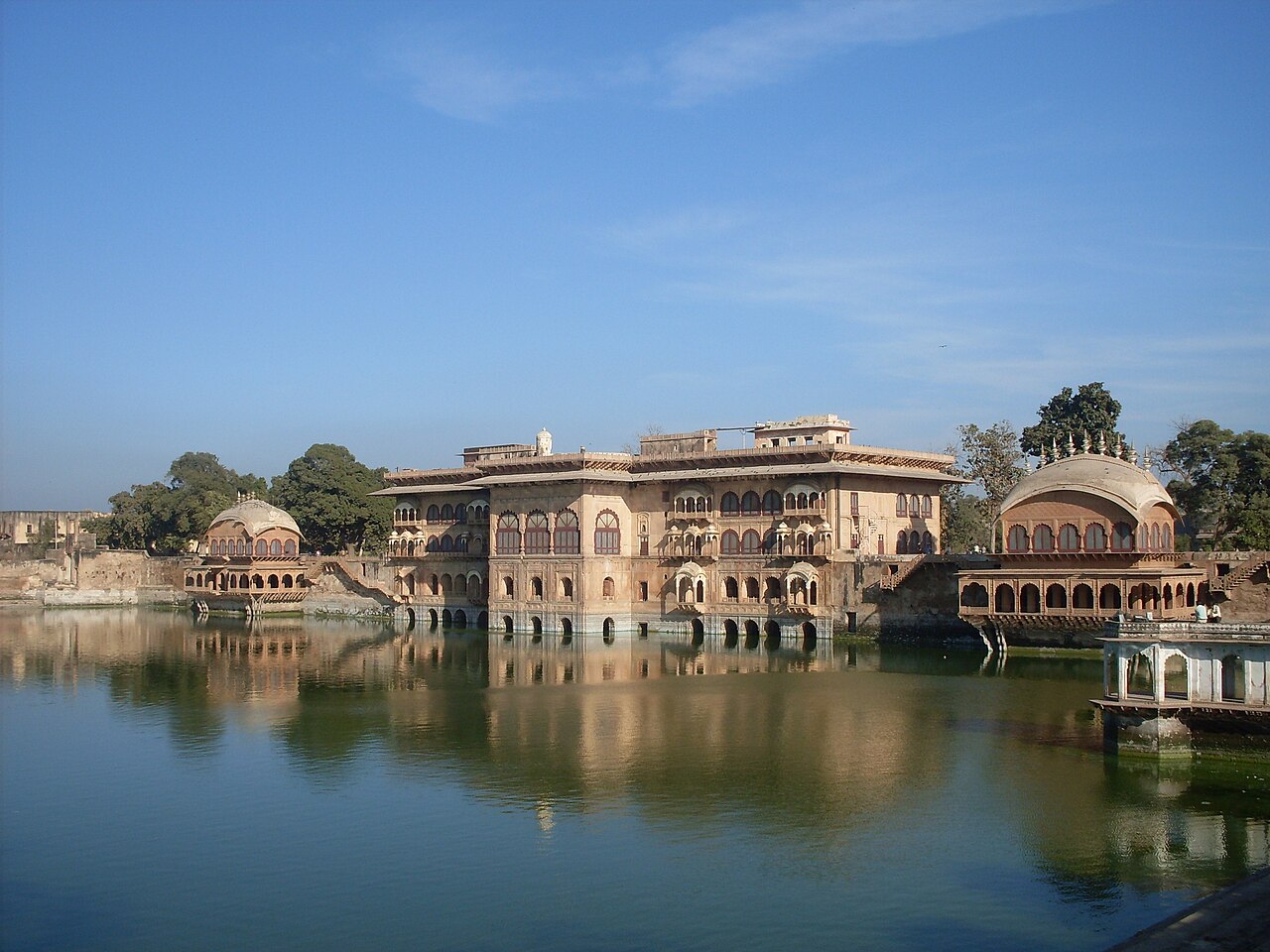 Deeg Palace en la India