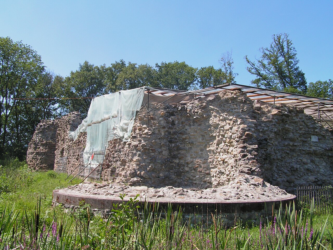 Rouelbeau Castle w Szwajcarii