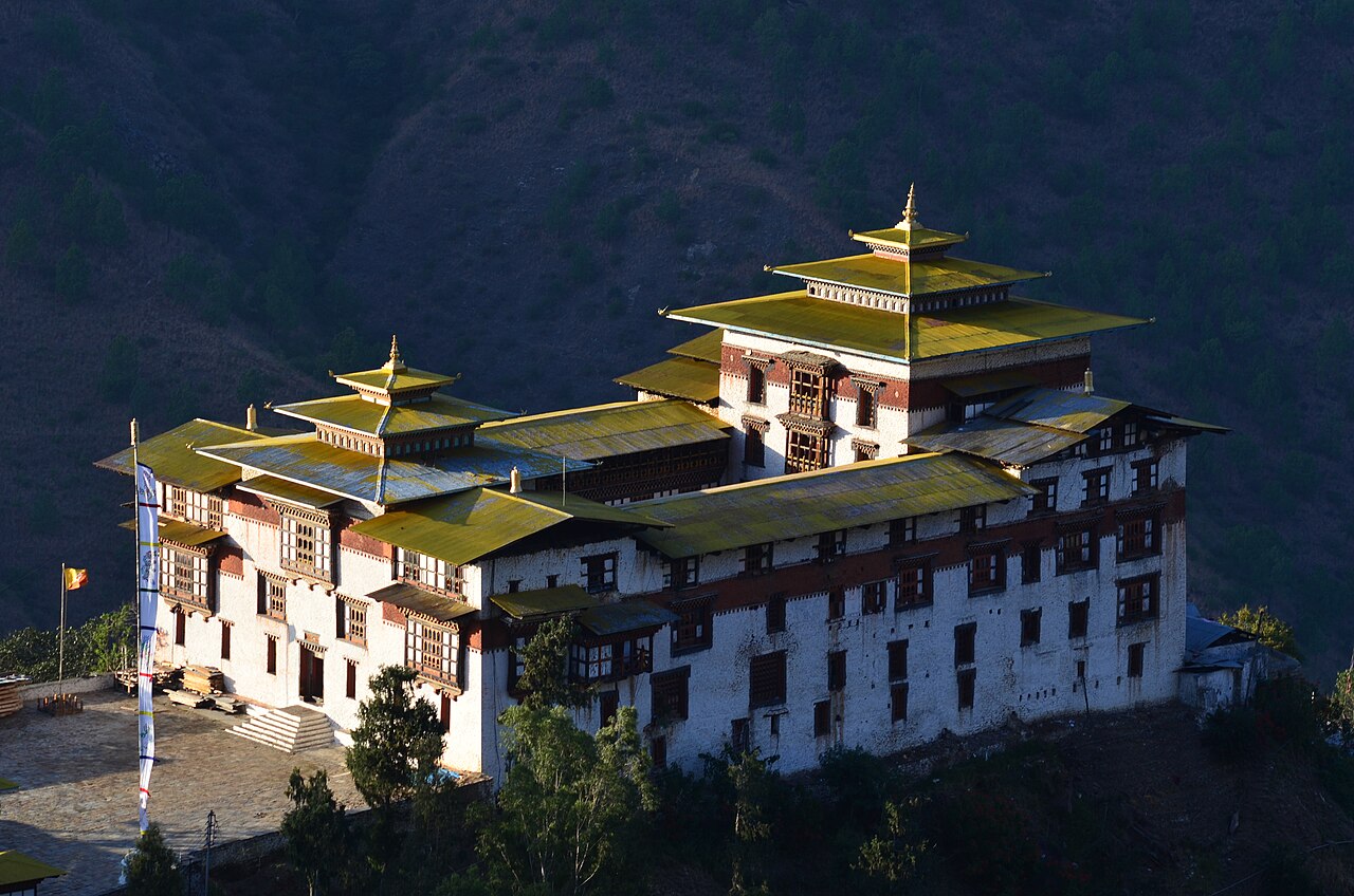 Trashigang Dzong in Bhutan
