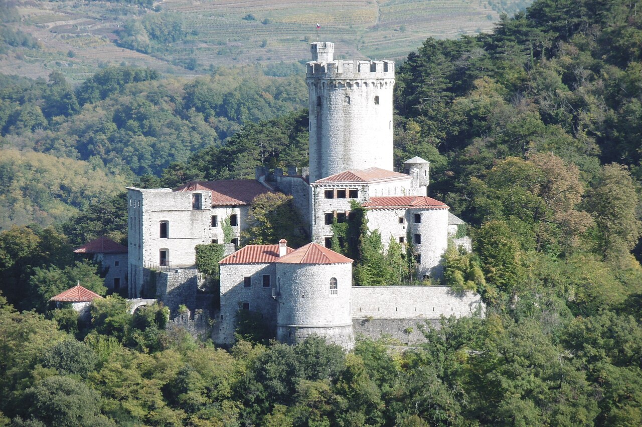 Branik Castle in Slovenia