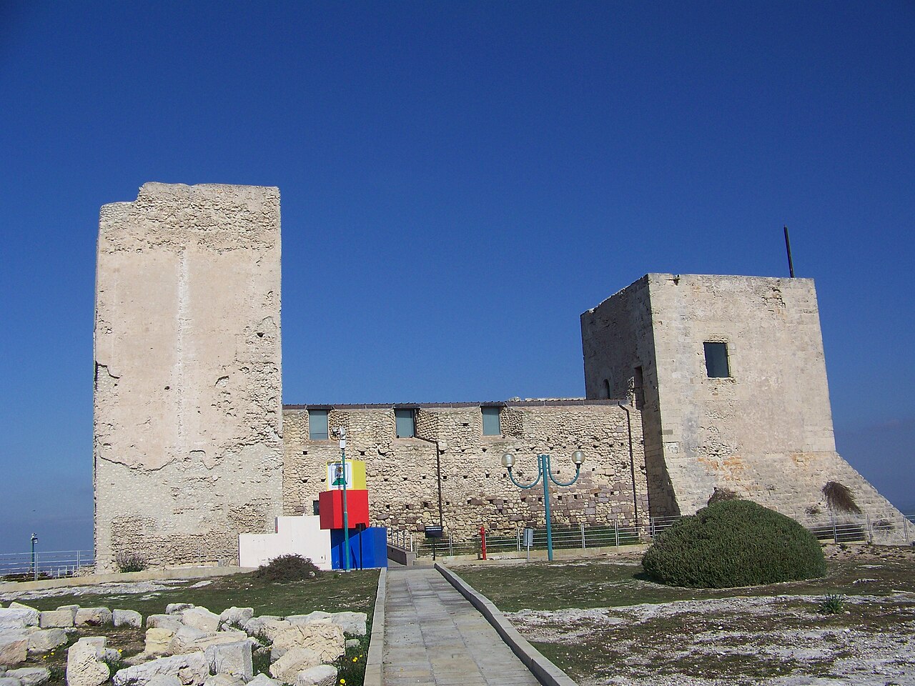Castle of San Michele in Italy