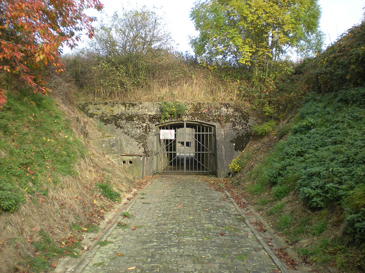 Fort d'Aubin-Neufchâteau in Belgium