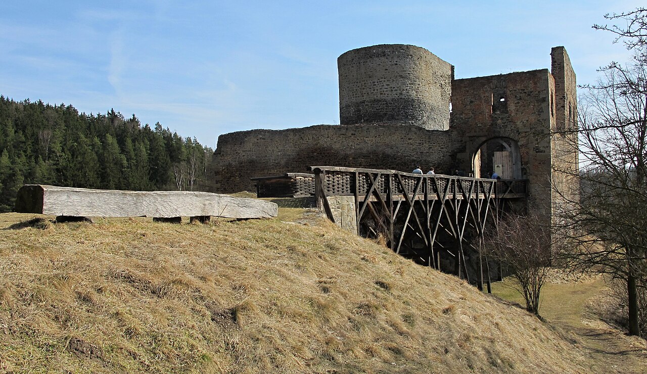 Krakovec Castle in the Czech Republic