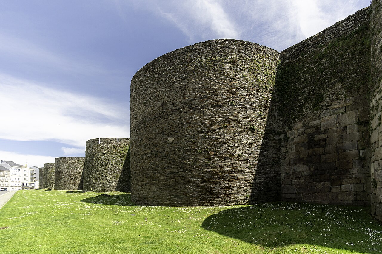 Roman Walls of Lugo in Spain