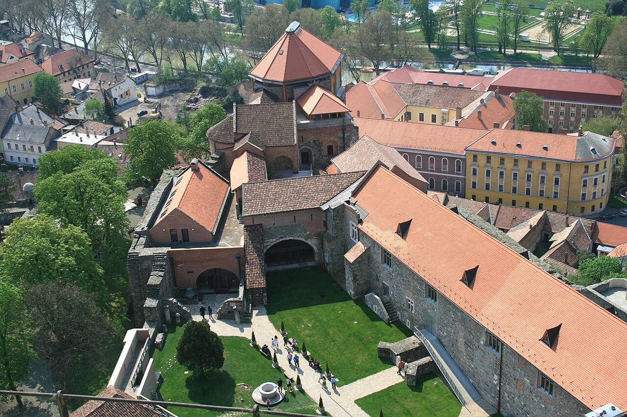 Esztergom Castle in Hungary