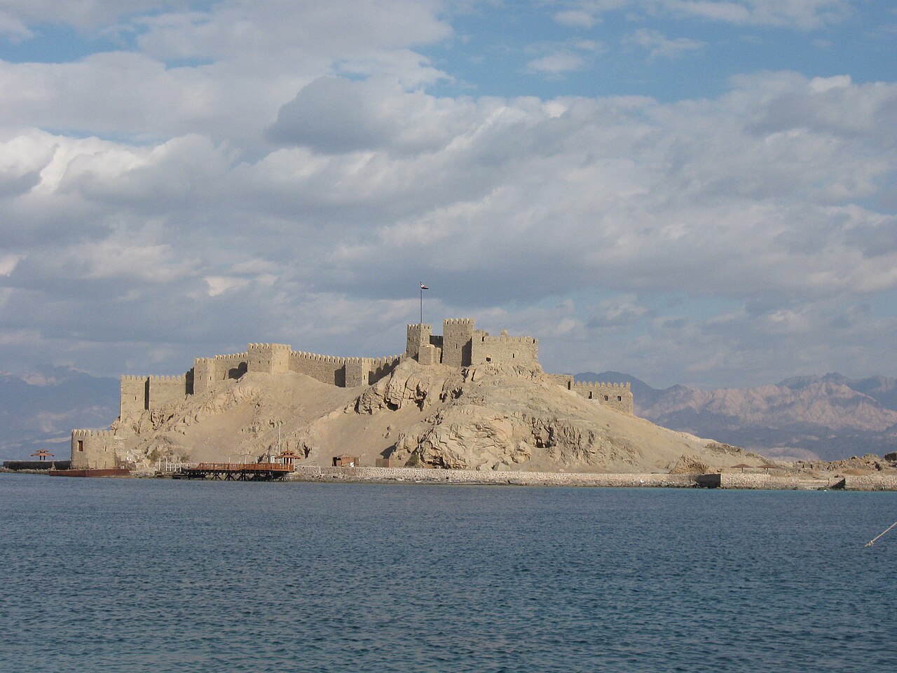 Pharaoh's Island in Egypt