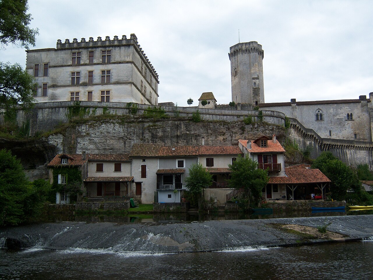 Château de Bourdeilles in France